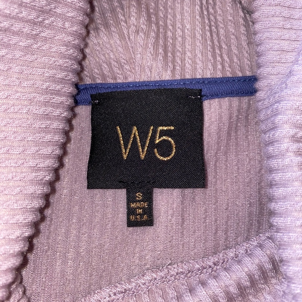 W5 cowl neck  top with quarter length sleeves!